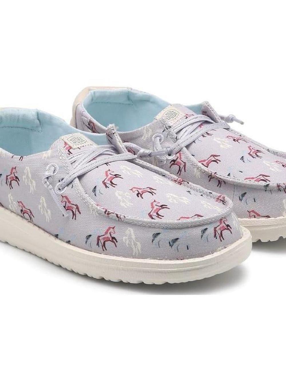 Hey Dude kids wendy unicorn sparkle girls shoes
